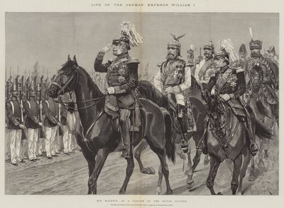 Leven van de Duitse keizer Wilhelm I door Richard Caton Woodville junior